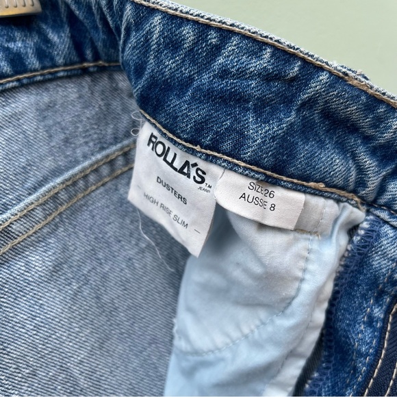 ROLLA'S High Rise Blue Jeans - Picture 11 of 13